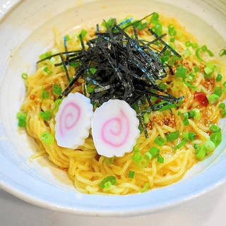 この手があった～絶品！釜玉ラーメン